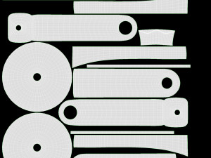 Rolling Pin Model 3D