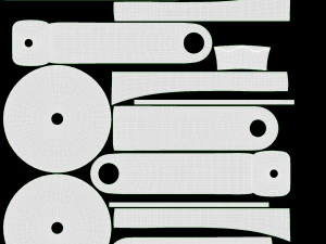 Rolling Pin 3D Model