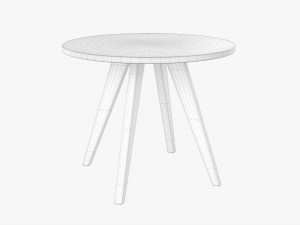 Round Table 01 Model 3D
