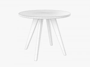 ラウンドテーブル01 3Dモデル