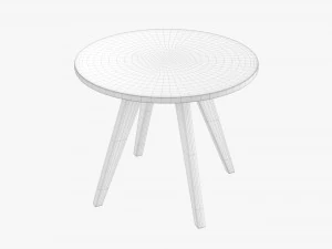 ラウンドテーブル01 3Dモデル