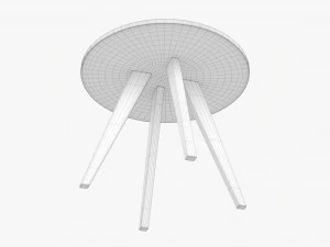 ラウンドテーブル01 3Dモデル