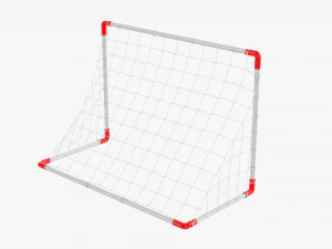 Small Soccer Goal 3D Model