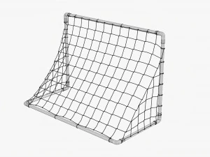 Small Soccer Goal 3D Model