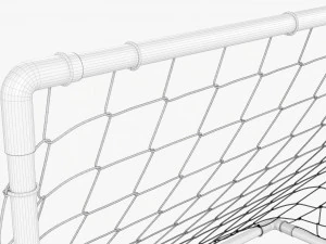 Small Soccer Goal 3D Model