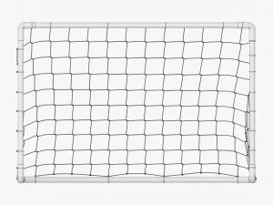Small Soccer Goal 3D Model
