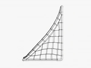 Small Soccer Goal 3D Model
