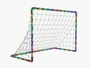 Small Soccer Goal 3D Model