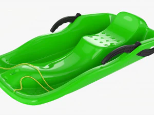 Snow Sledge Plastic 3D Model