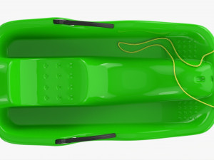 Snow Sledge Plastic 3Dモデル