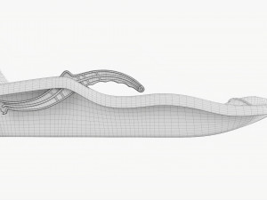 Snow Sledge Plastic 3Dモデル
