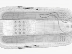 Snow Sledge Plastic 3D Model