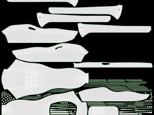 Snow Sledge Plastic 3Dモデル
