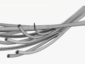 Spring Onions 01 3D Model