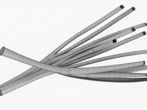 Spring Onions 01 3D Model