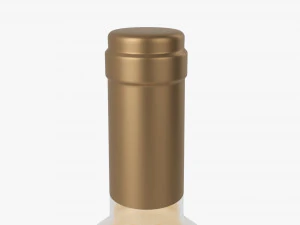 Wine Bottle Mockup 02 3D Model