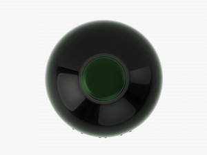 Wine Bottle Mockup 03 Red 3D Model