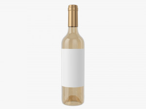 Wine Bottle Mockup 05 Modelo 3D