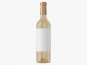 Wine Bottle Mockup 05 Modelo 3D