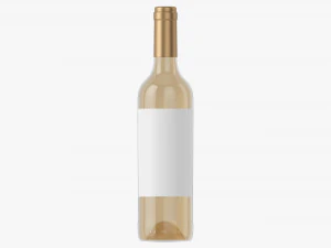 Wine Bottle Mockup 05 3D Model