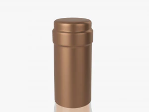 Wine Bottle Mockup 07 3D Model