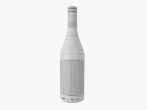 Wine Bottle Mockup 07 3D Model