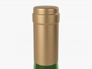 Wine Bottle Mockup 10 3D Model