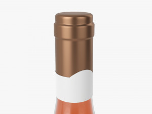 Wine Bottle Mockup 13 3D Model