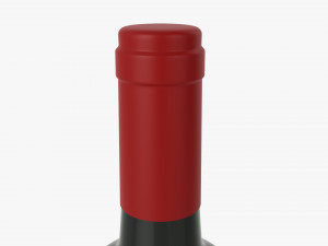 Wine Bottle Mockup 15 3D Model