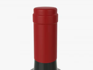 Wine Bottle Mockup 15 3D Model