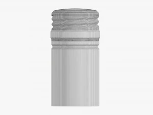 Wine Bottle Screw Cap 3D Model