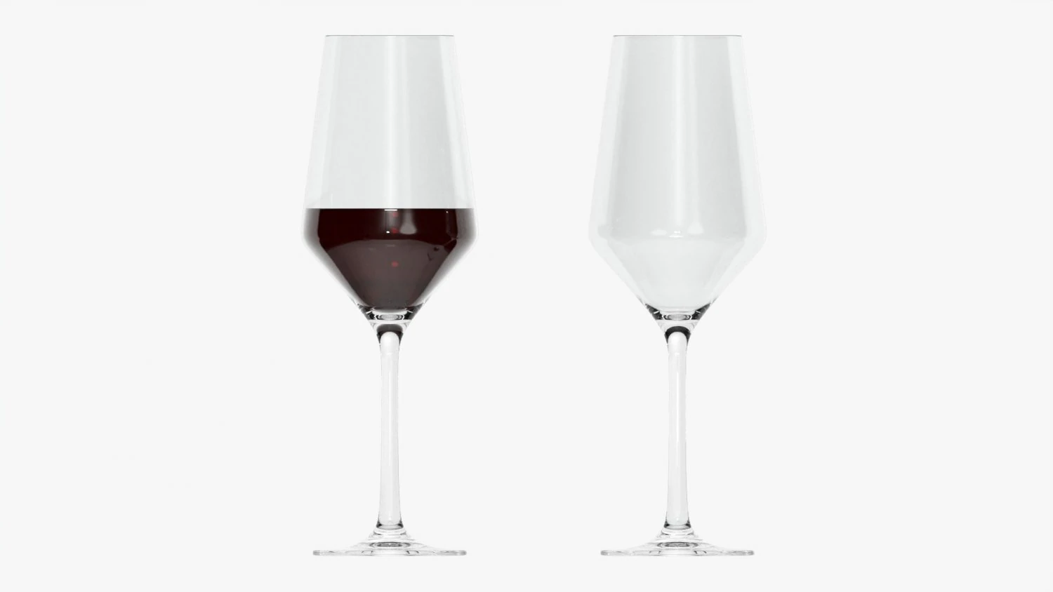 Wine Glass 01 3D Model .c4d .max .obj .3ds .fbx .stl .blend 