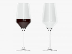 Wine Glass 01 3D Model