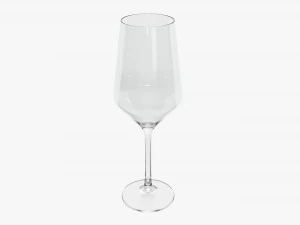 Wine Glass 01 3D Model