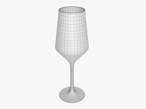 Wine Glass 01 3D Model
