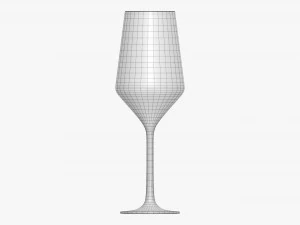 Wine Glass 01 3D Model