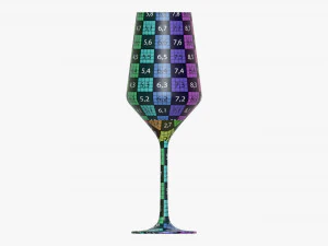 Wine Glass 01 3D Model