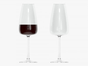 Wine Glass 02 3D Модель