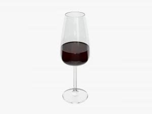 Wine Glass 02 3D Model