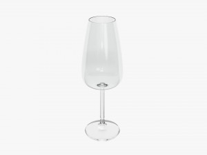 Wine Glass 02 3D-Modell