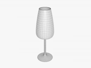 Wine Glass 02 3D Model
