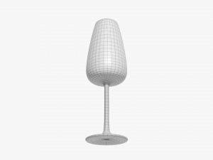 Wine Glass 02 3D-Modell