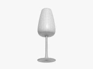 Wine Glass 02 3D Model