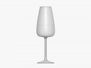 Wine Glass 02 3D-Modell