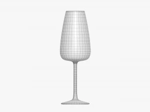 Wine Glass 02 3D Model