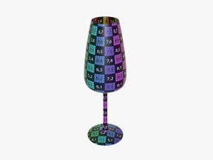 Wine Glass 02 3D-Modell