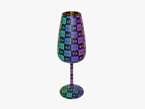 Wine Glass 02 3D Model