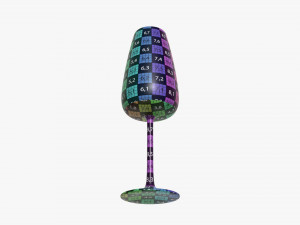 Wine Glass 02 3D-Modell