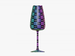 Wine Glass 02 3D Model