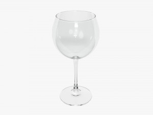 Wine Glass 03 Model 3D